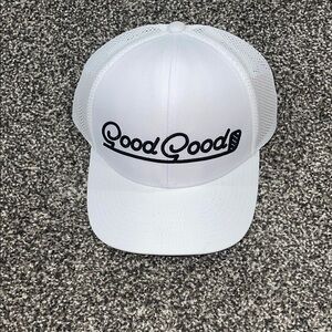 NWT Good Good Golf White Mesh Trucker Hat